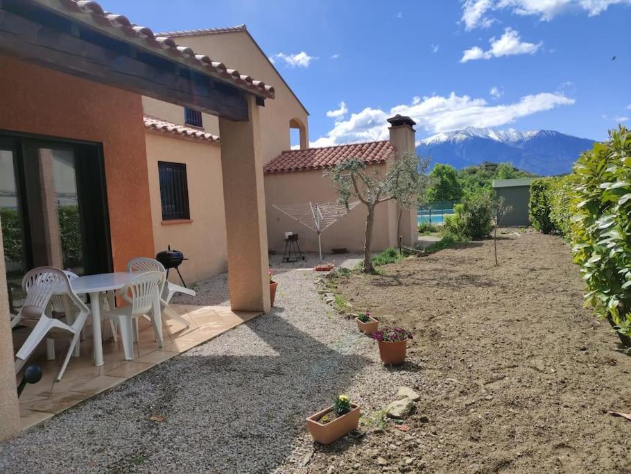 Charmant T2 Moderne Au Calme Avec Jardin Vue Sur Canigou Moltig les Bains Eksteriør bilde